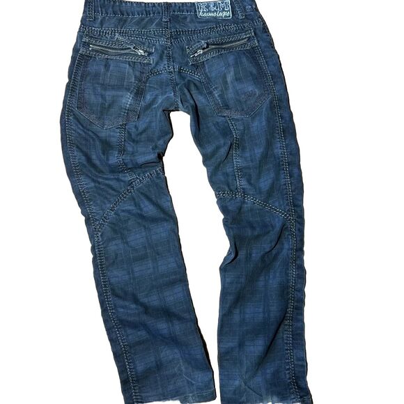 K&M Kosmo Lupo Mens Jeans Clubwear Denim black 32 - Picture 10 of 10